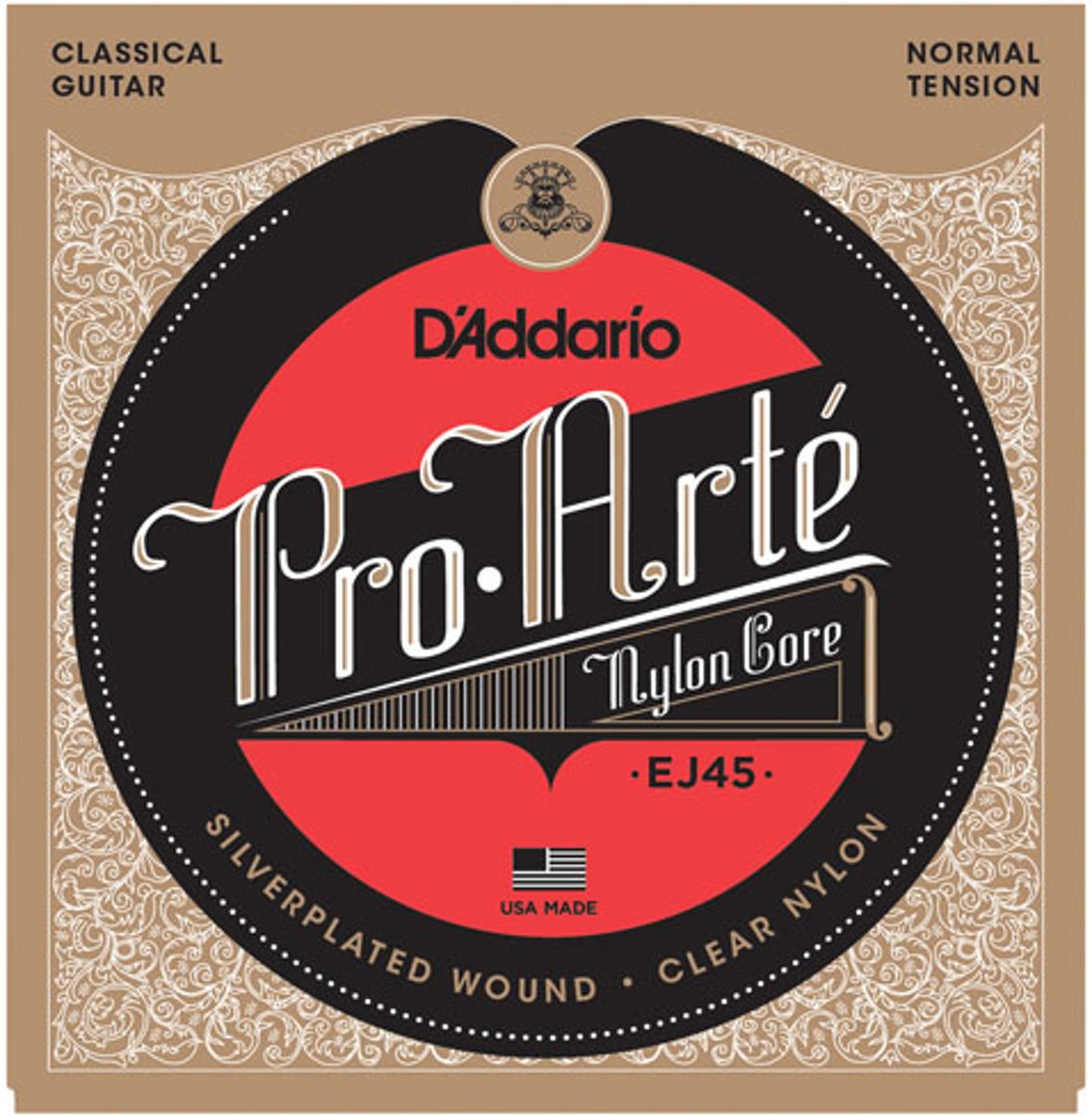 D’Addario EJ45 Nylon snaren Normal tension